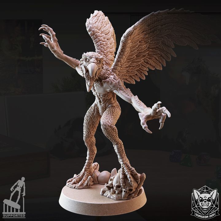 Vrock - Fierce (25mm Base)