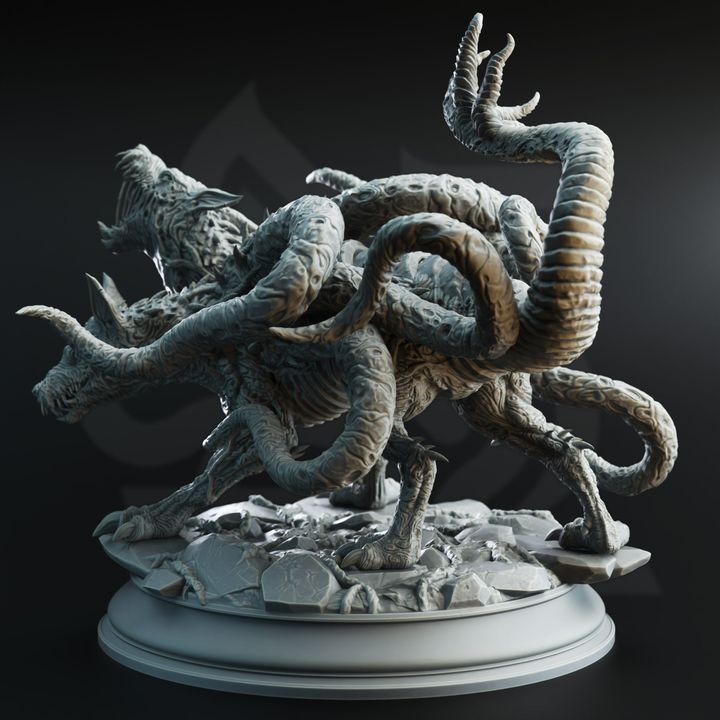 Hellhound Aberration - Fierce (50mm Base)
