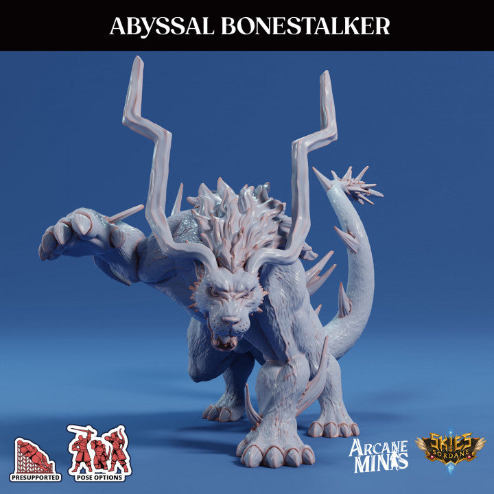 Abyssal Bonestalker - Stalking (50mm Base)