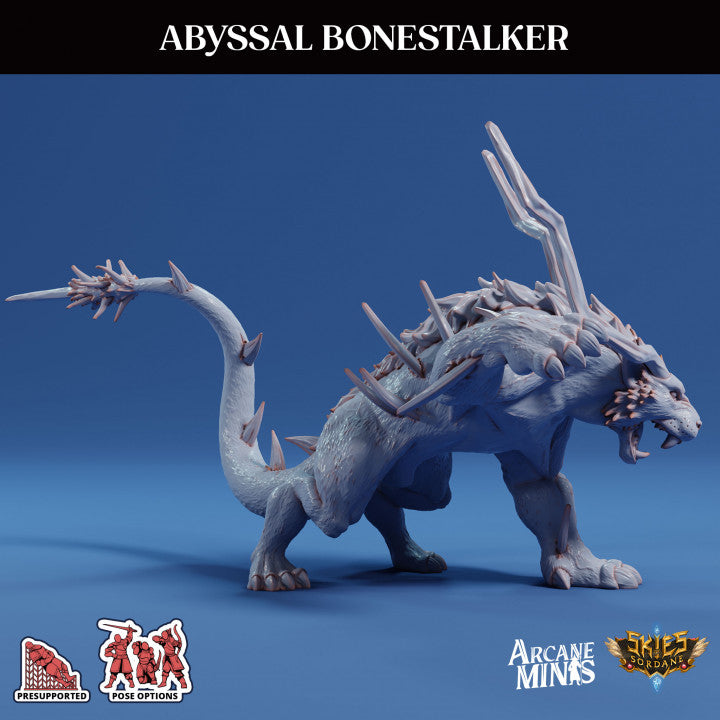 Abyssal Bonestalker - Stalking (50mm Base)