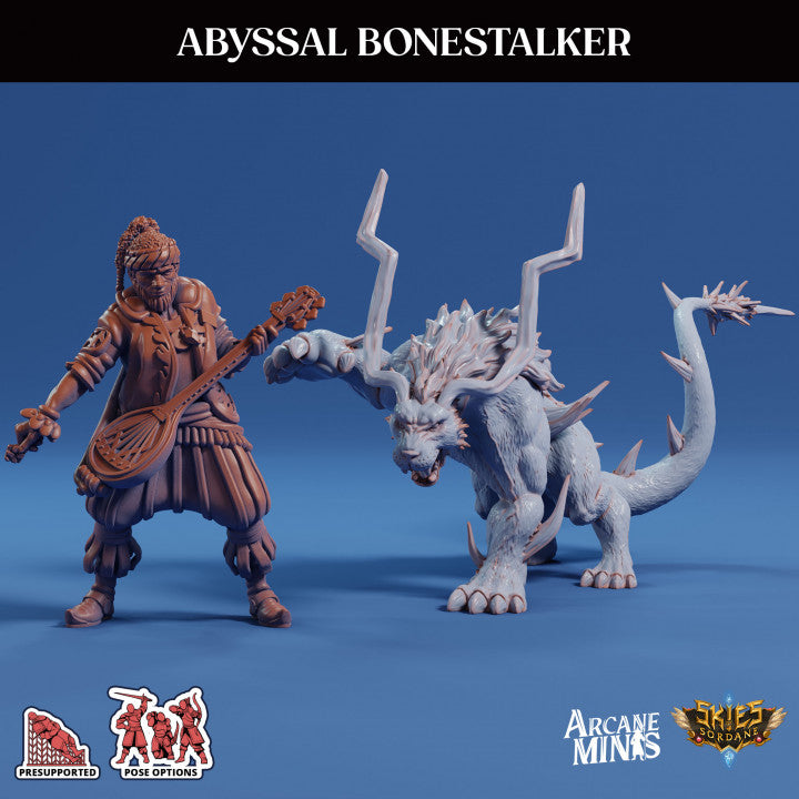 Abyssal Bonestalker - Stalking (50mm Base)