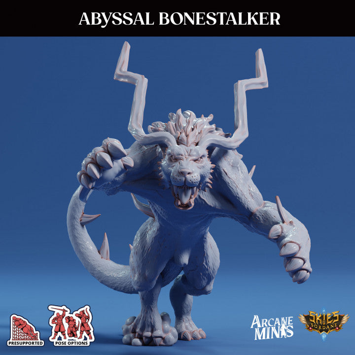 Abyssal Bonestalker - Stalking (50mm Base)