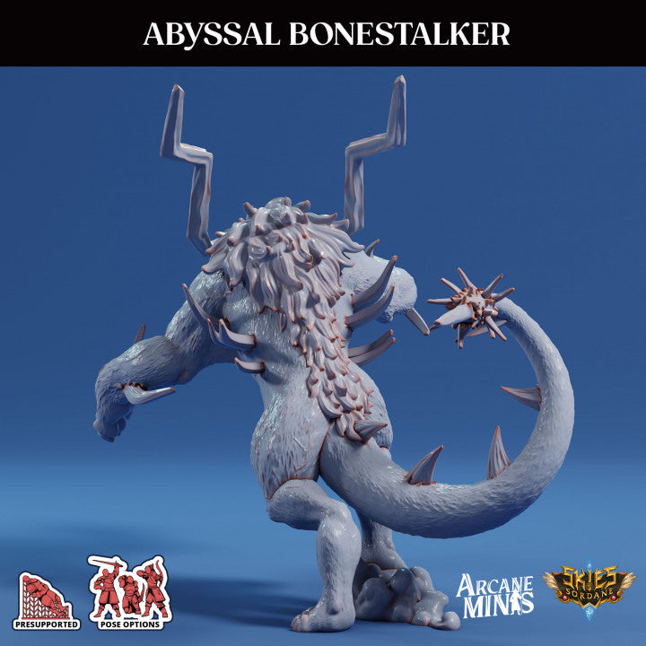 Abyssal Bonestalker - Stalking (50mm Base)