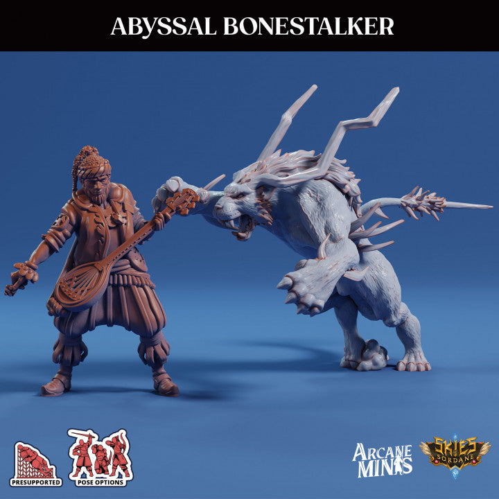 Abyssal Bonestalker - Stalking (50mm Base)