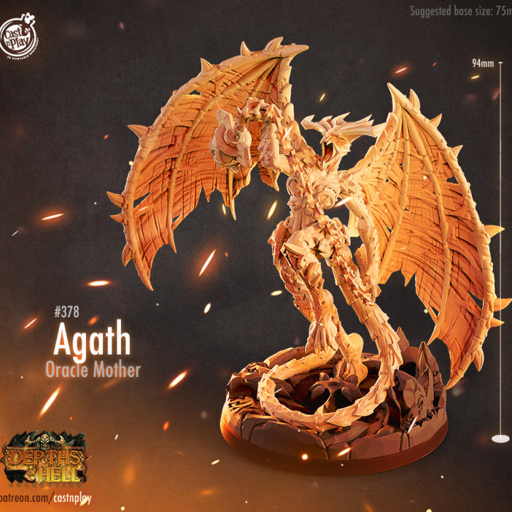 Agath Demon Oracle (Large 50mm)