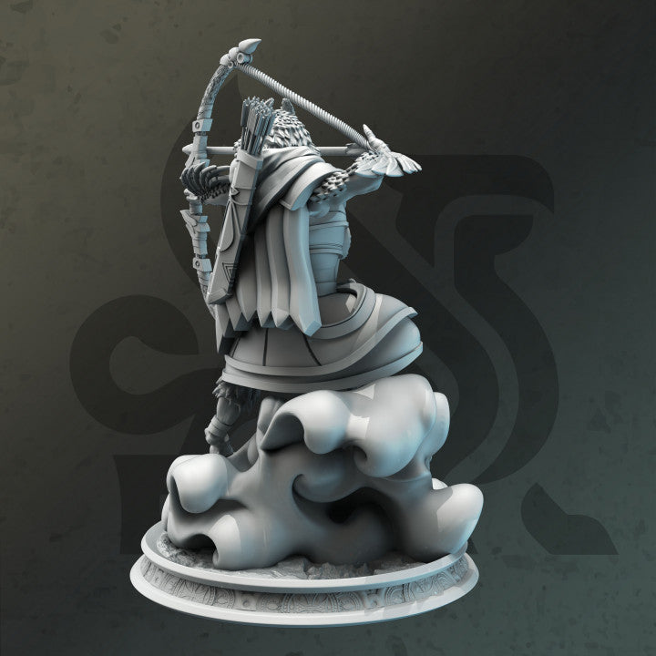 Birdfolk Avian Ranger Archer Miniature | Medium | DM Stash | D&D DnD Pathfinder Miniature