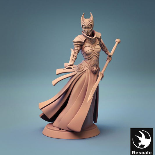 Celestial Warrior Angel Paladin | Medium | Rescale Miniatures | D&D DnD Pathfinder Miniature