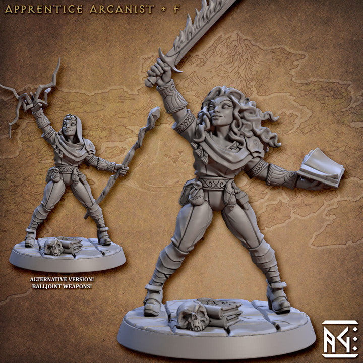 Apprentice Arcanist - Spellcaster (25mm Base)