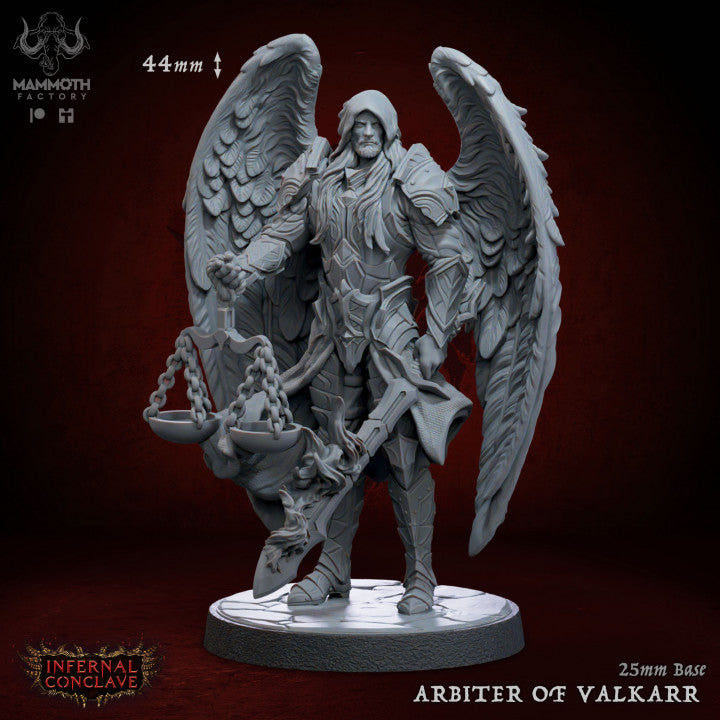 Arbiter Angel Celestial Justice | Medium | Mammoth Factory | D&D DnD Pathfinder Miniature