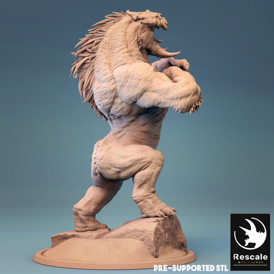 Barlgura Demon Ape | Large | Rescale Miniatures | D&D DnD Pathfinder Miniature