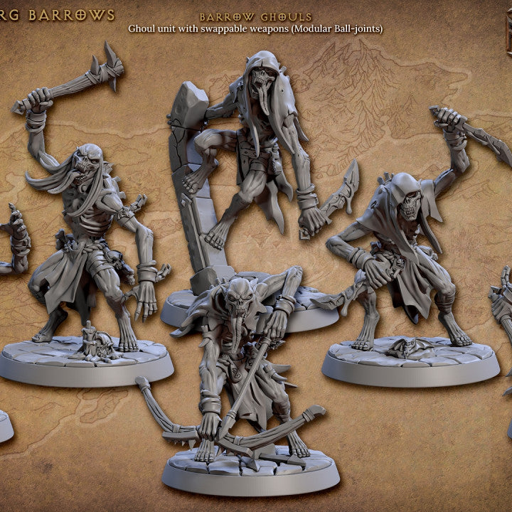 Barrow Ghoul - Balljoint (25mm Base)