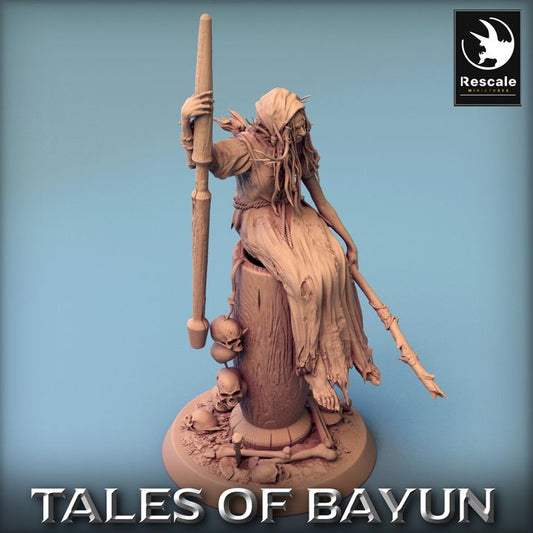 Witch Enchantress Miniature Magic | Medium | Rescale Miniatures | D&D DnD Pathfinder Miniature