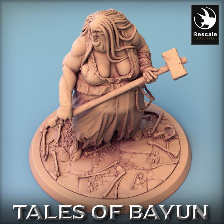 Kikimora Heavy Guard - Standing (50mm Base)