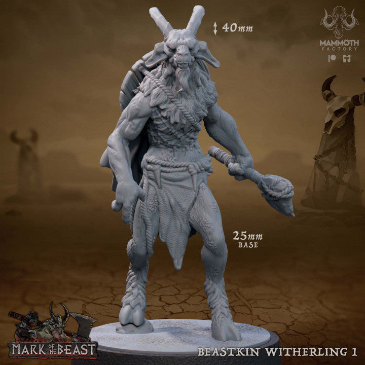 Beastkin Witherling - Stance (25mm Base)