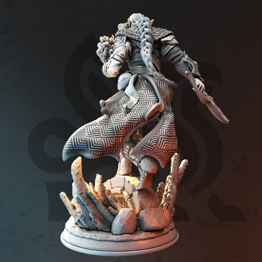 Drow Arcane Trickster Rogue Miniature | Medium | DM Stash | D&D DnD Pathfinder Miniature