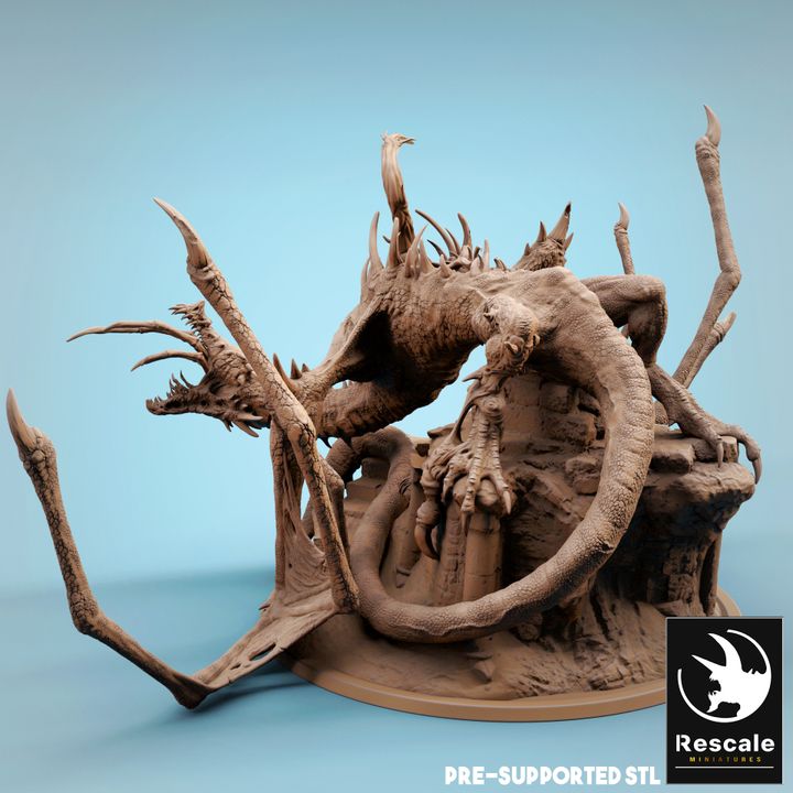 Corrupted Wyvern - Guard (100mm Base)