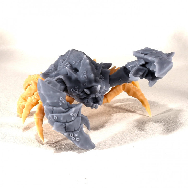 Ogre Cannoneer Mounted on Swamp Crab Mini | Dungeons and Dragons Miniature | DnD Pathfinder 5e Tabletop RPG