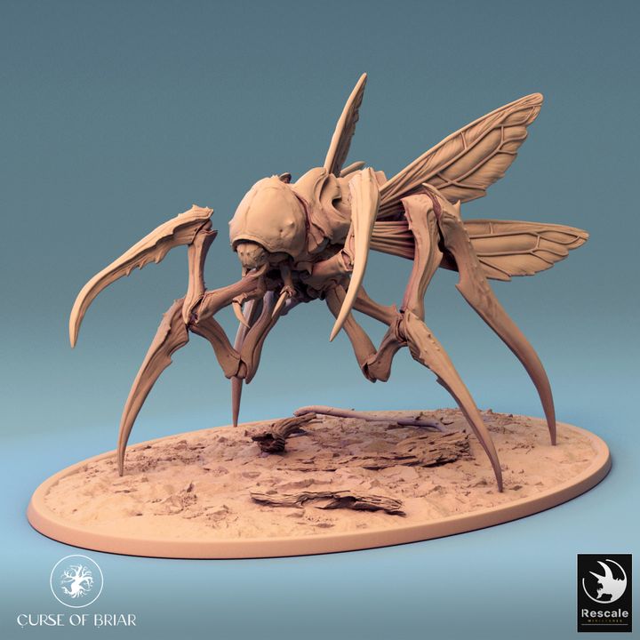 Colossal Insect Mount Monstrosities Beasts | Colossal | Rescale Miniatures | D&D DnD Pathfinder Miniature