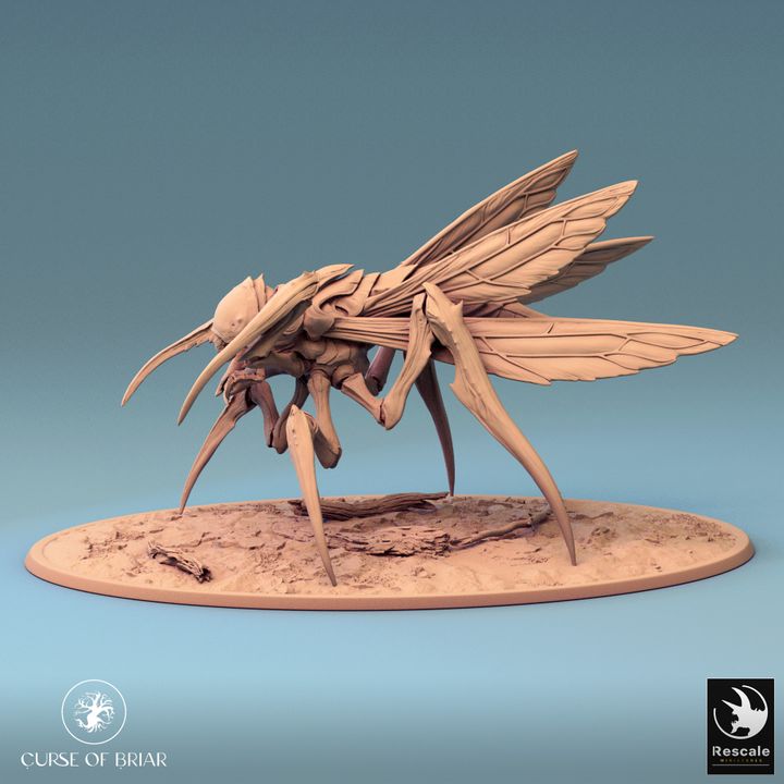 Colossal Insect Mount Monstrosities Beasts | Colossal | Rescale Miniatures | D&D DnD Pathfinder Miniature