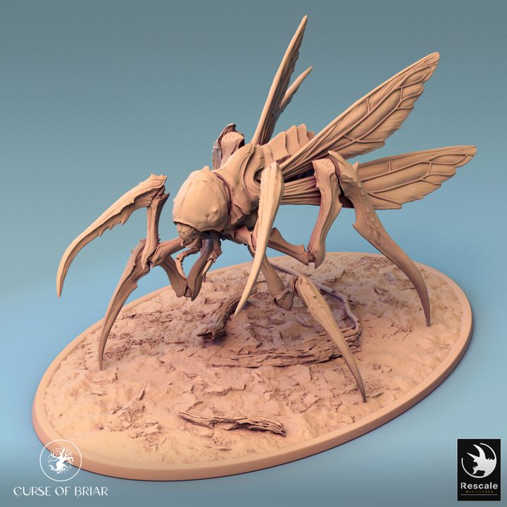 Colossal Insect Mount Monstrosities Beasts | Colossal | Rescale Miniatures | D&D DnD Pathfinder Miniature