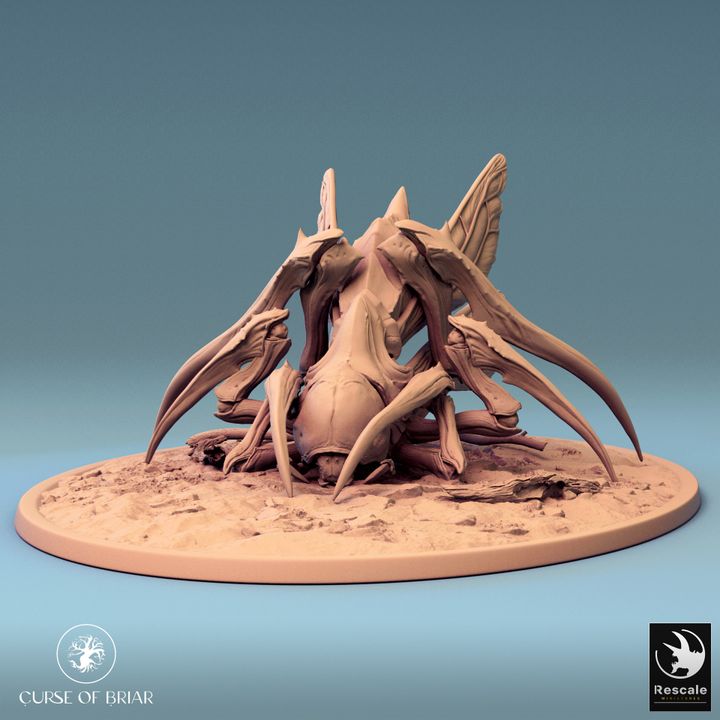 Insectoid Wild Beast Monstrosity Miniature | Colossal | Rescale Miniatures | D&D DnD Pathfinder Miniature
