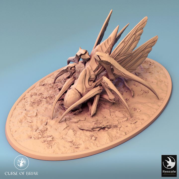 Insectoid Wild Beast Monstrosity Miniature | Colossal | Rescale Miniatures | D&D DnD Pathfinder Miniature