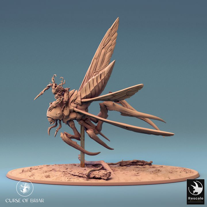 Fyrionis Fly - Mounted (150mm Base)