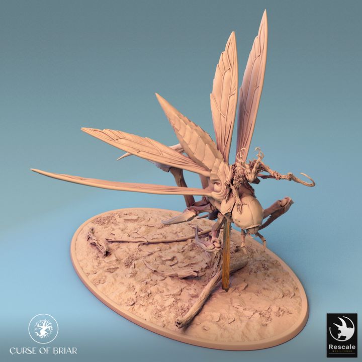 Fyrionis Fly - Mounted (150mm Base)