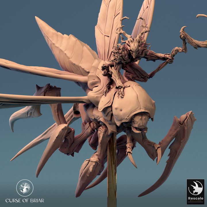 Fyrionis Fly - Mounted (150mm Base)