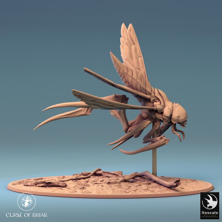 Fyrionis Fly - Mounted (150mm Base)