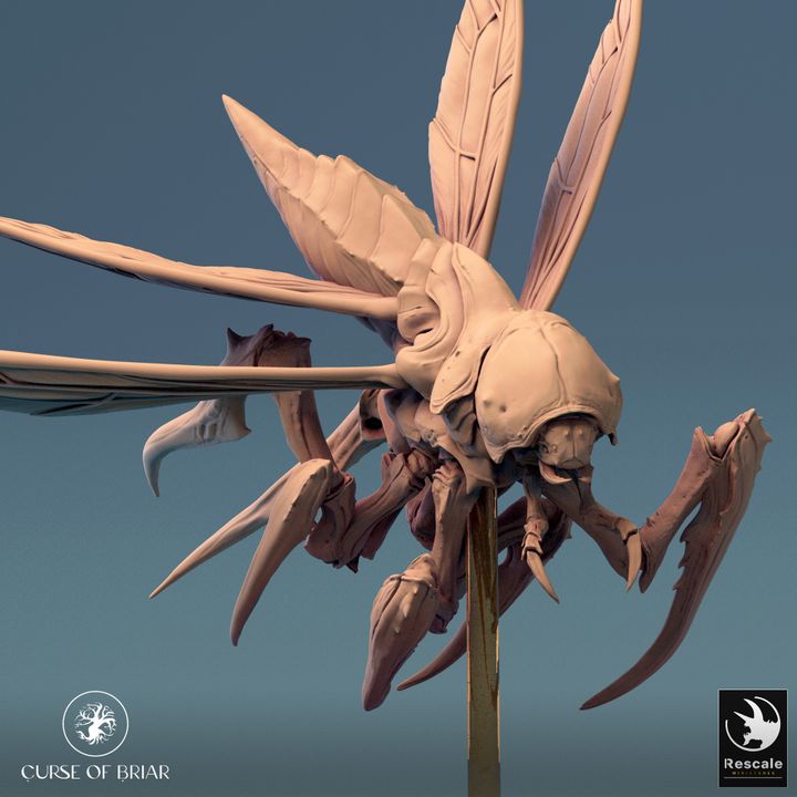 Fyrionis Fly - Mounted (150mm Base)