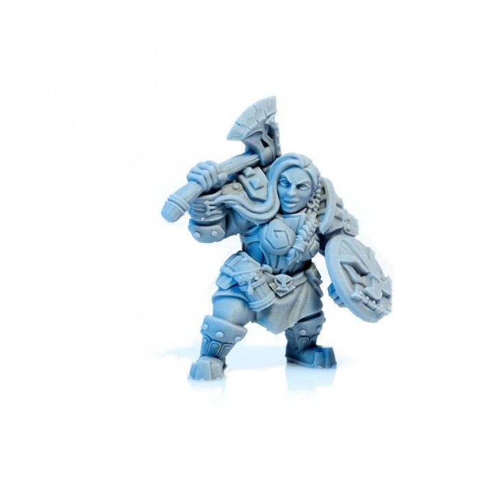 Dwarven Defender - Guard (25mm Base)