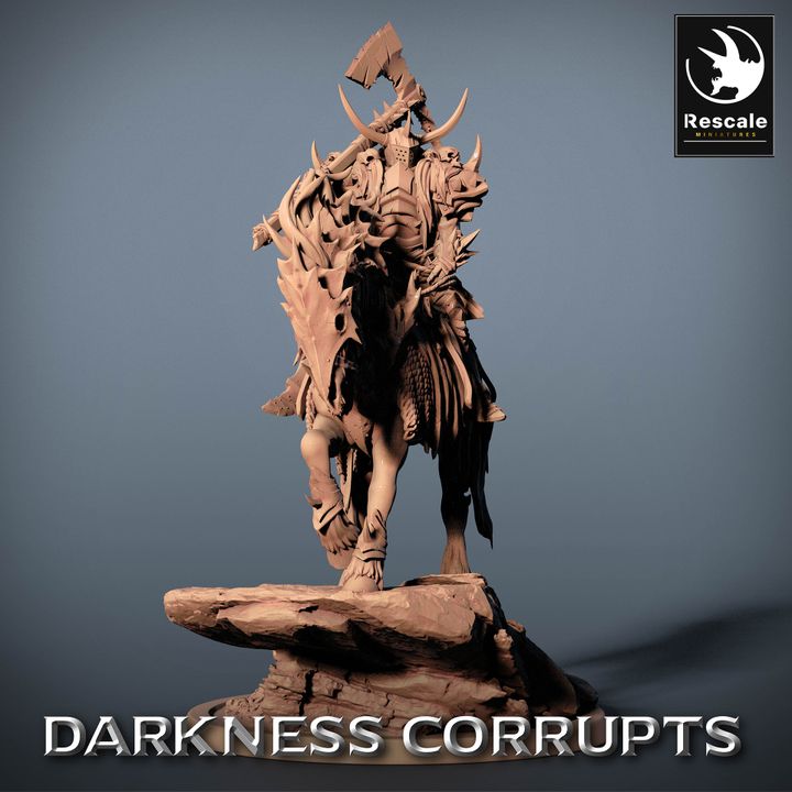 Darknight DeathHorse - Stance (50mm Base)