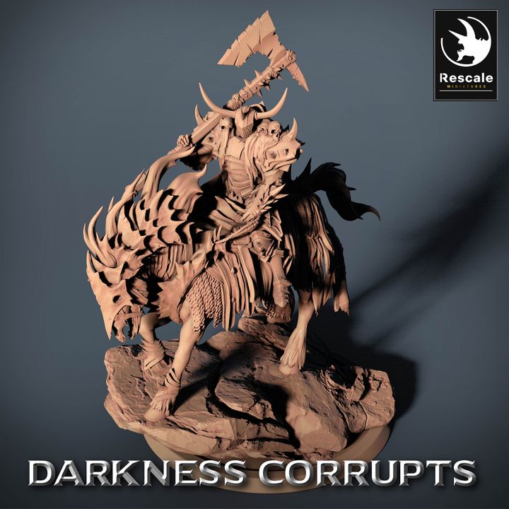 Darknight DeathHorse - Stance (50mm Base)