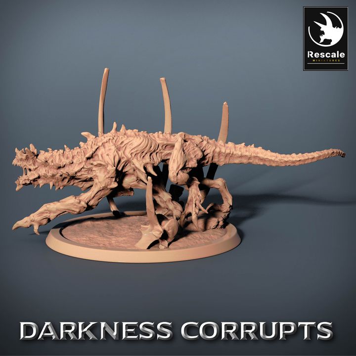 Collection Hellhound Fiery Beast Fiends Predator | Large | Rescale Miniatures | D&D DnD Pathfinder Miniature