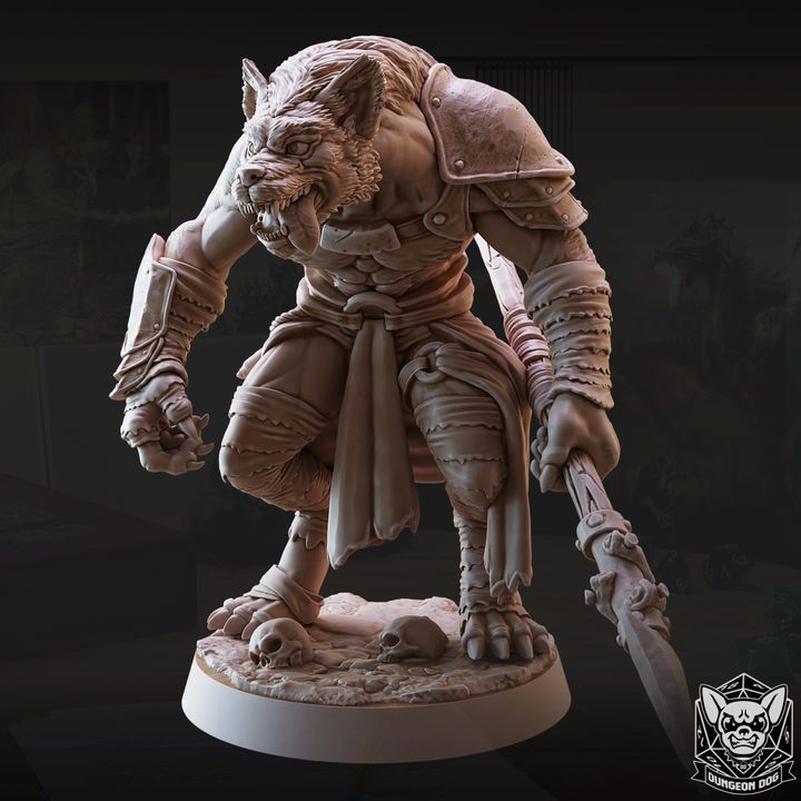 Gnoll - Warrior (25mm Base)