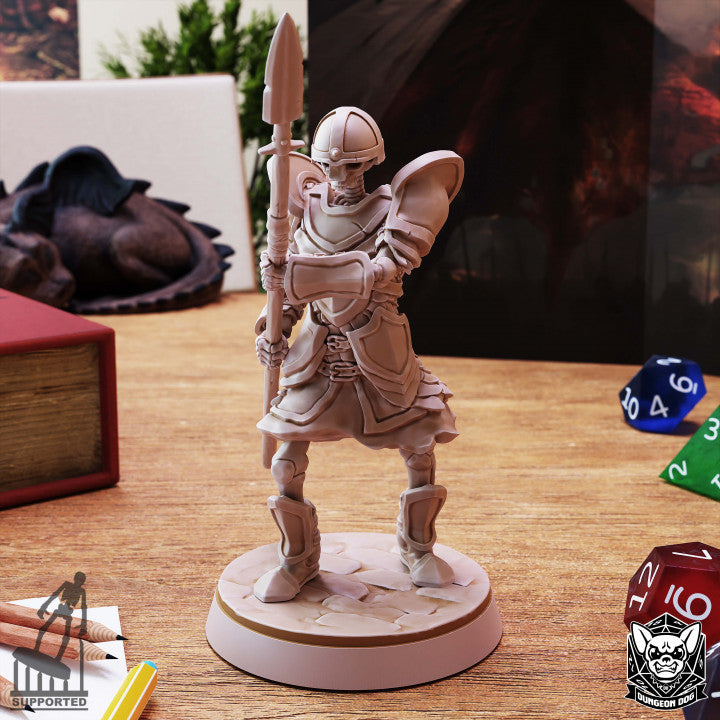Skeleton Knight - Guard (25mm Base)