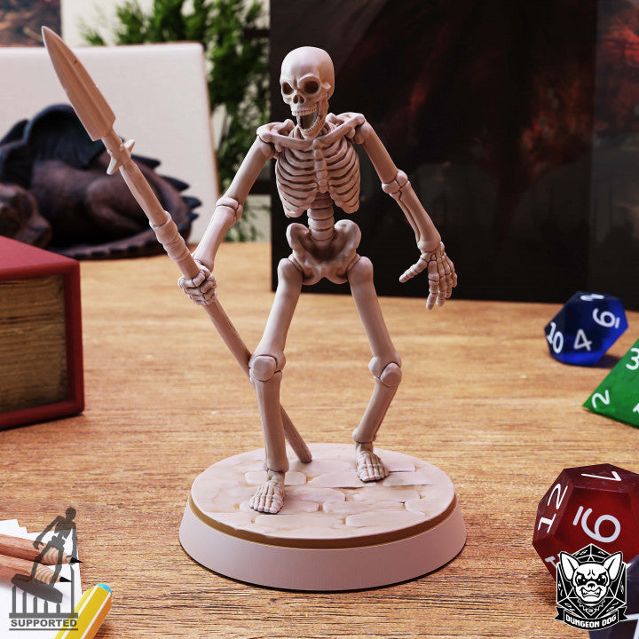 Skeleton Warrior - Guard (25mm Base)