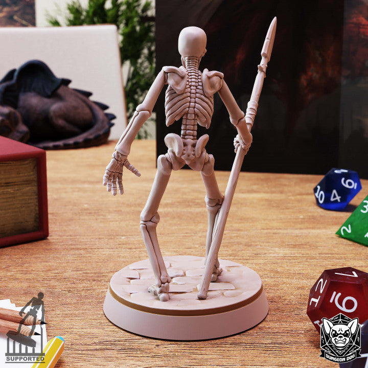 Skeleton Warrior - Guard (25mm Base)