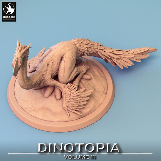 Oviraptor Dinosaur Prehistoric Beasts | Large | Rescale Miniatures | D&D DnD Pathfinder Miniature