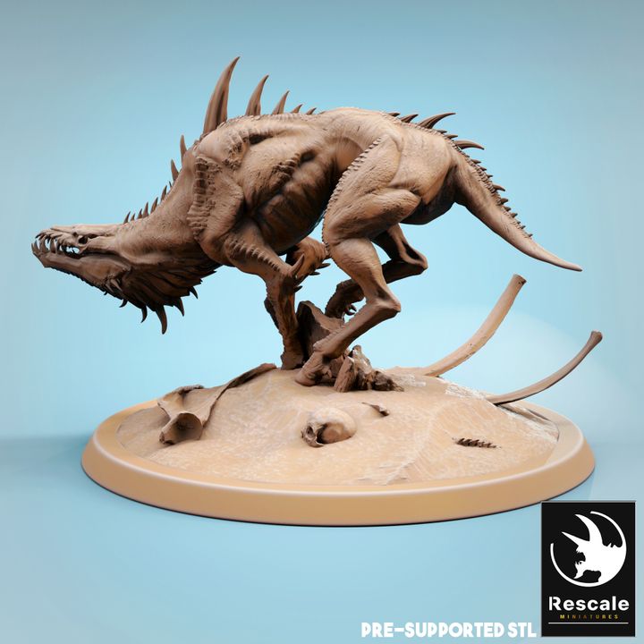 Infernal Beast - Fierce (50mm Base)