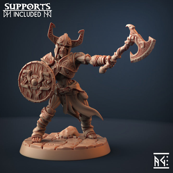 Skutagaard Draugar - Guerrier (base 25 mm)