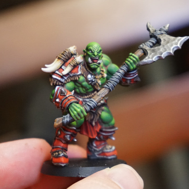 Orc Barbarian - Guard (25mm Base)
