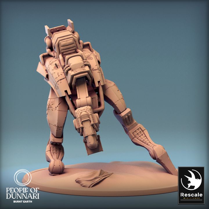 Collection Medoka Construct Mechanical Guardian | Gargantuan | Rescale Miniatures | D&D DnD Pathfinder Miniature