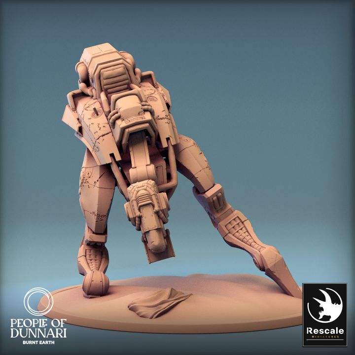 Collection Medoka Construct Mechanical Guardian | Gargantuan | Rescale Miniatures | D&D DnD Pathfinder Miniature