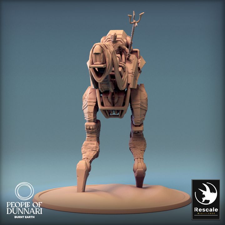 Collection Medoka Construct Mechanical Guardian | Gargantuan | Rescale Miniatures | D&D DnD Pathfinder Miniature
