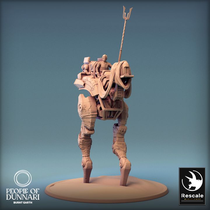 Collection Medoka Construct Mechanical Guardian | Gargantuan | Rescale Miniatures | D&D DnD Pathfinder Miniature