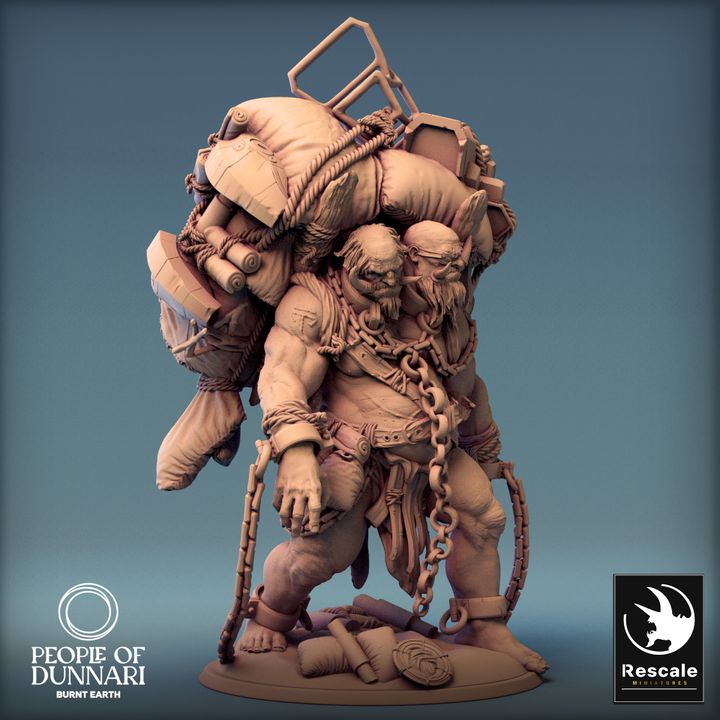 Sand Ettin - Walk (75mm Base)