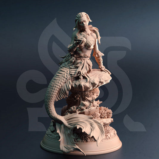 Deep Sea Siren Ocean Creature Monstrosity | Medium | DM Stash | D&D DnD Pathfinder Miniature