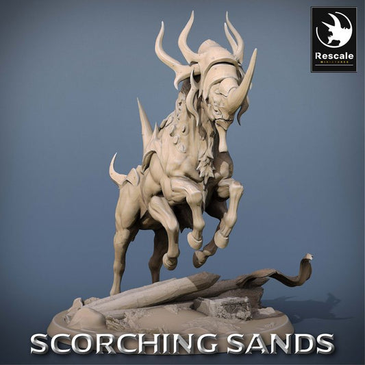 Montura egipcia - Estandarte (base de 50 mm)